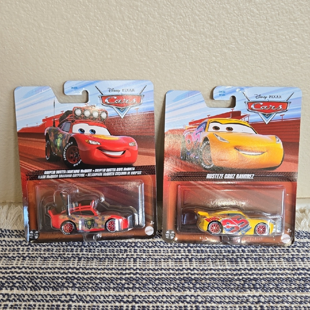 Disney Pixar Cars Die-Cast Set- Lightning Mcqueen & Cruz Ramirez